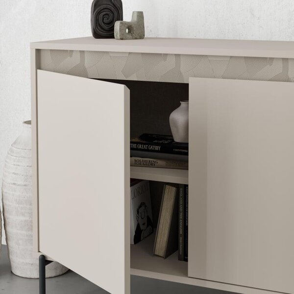 Komoda Houseland Mott 150 cm pískovec
