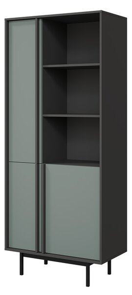 Komoda vysoká ALSY 2 Kombinace barev: antracit/béžová