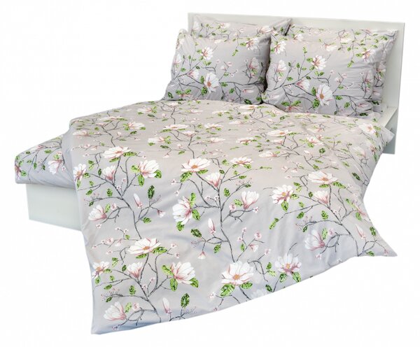 Ložní povlečení Krep Magnolie 140x200/70x90 cm