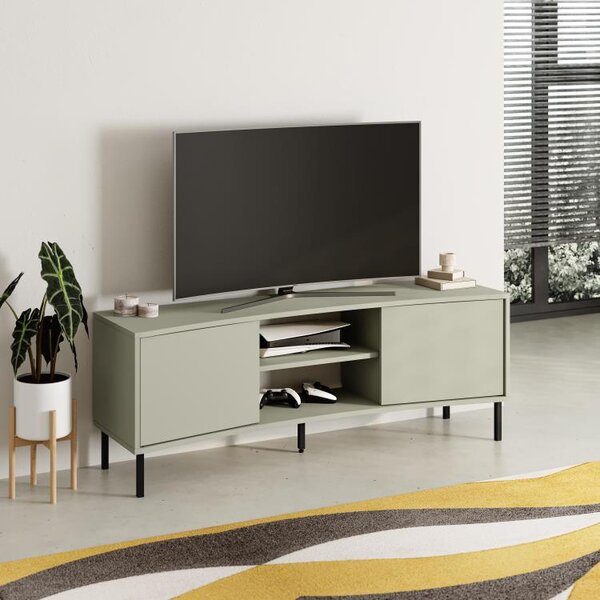 TV stolek Houseland Frem šedo-zelený