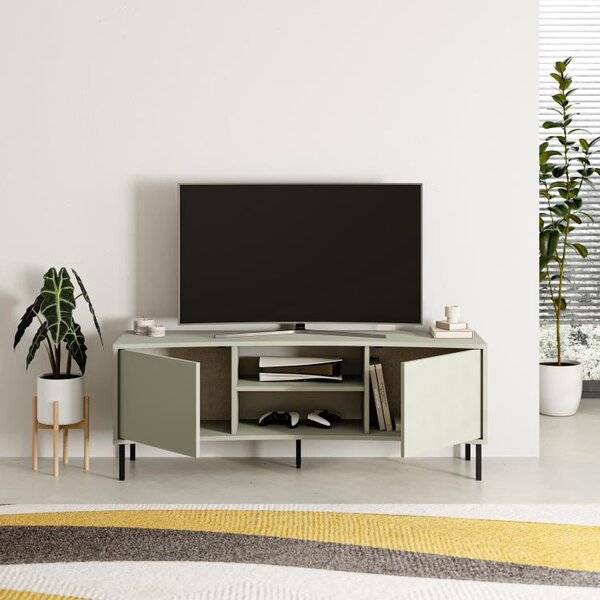 TV stolek Houseland Frem šedo-zelený