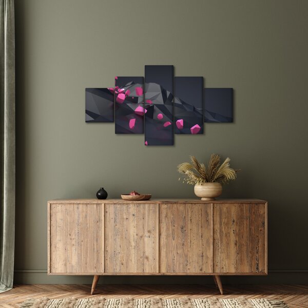 Obraz 3D abstrakce (125x70 cm)