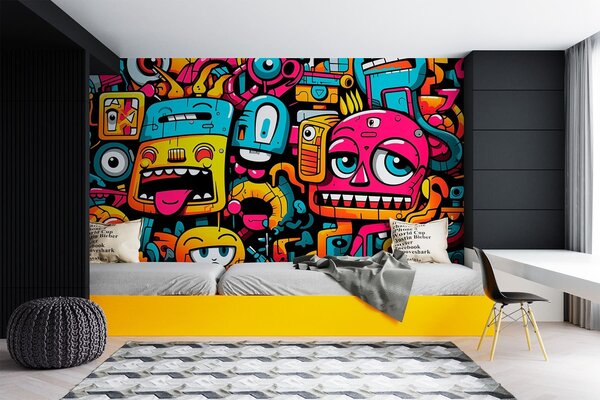 Fototapety Graffiti, Fototapety abstraktní, w05762 : uwalls.cz