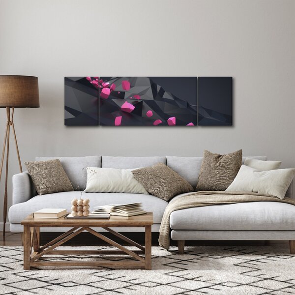 Obraz 3D abstrakce (170x50 cm)