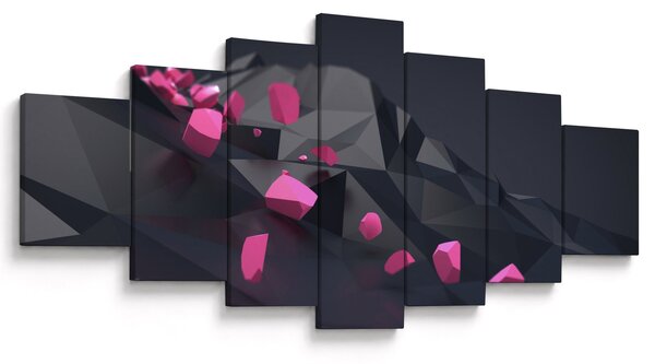 Obraz 3D abstrakce (210x100 cm)