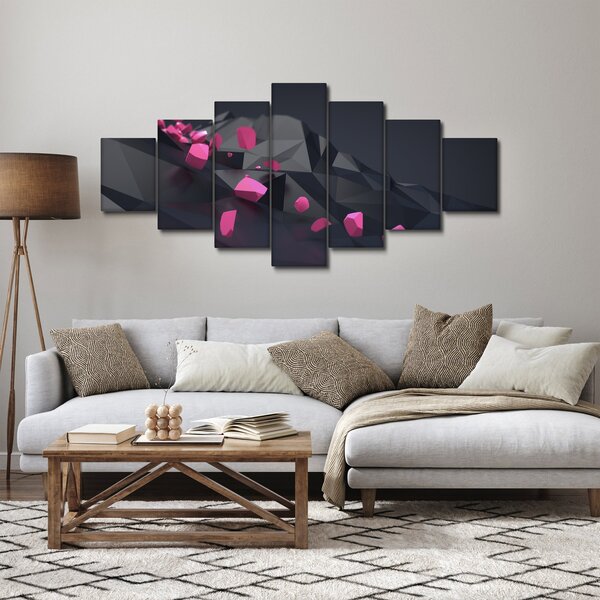 Obraz 3D abstrakce (210x100 cm)