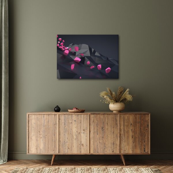Obraz 3D abstrakce (70x50 cm)