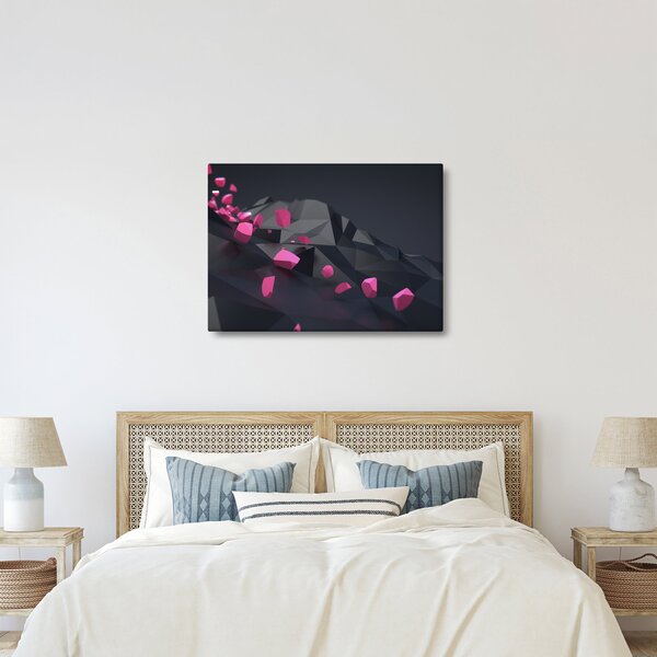 Obraz 3D abstrakce (70x50 cm)