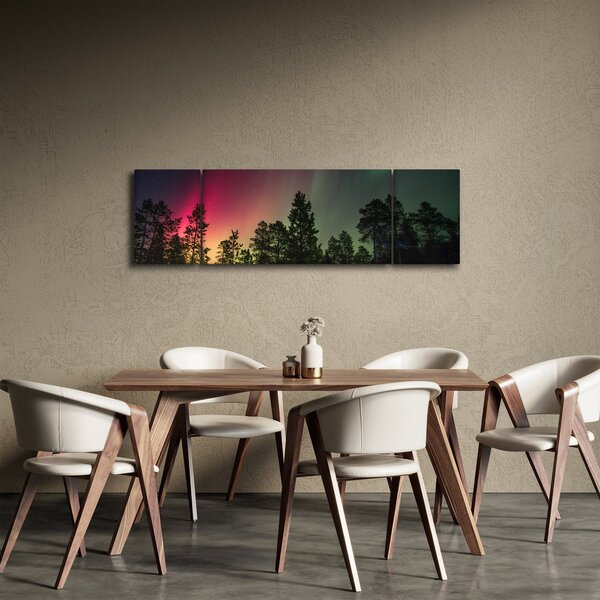 Obraz polární záře (170x50 cm)