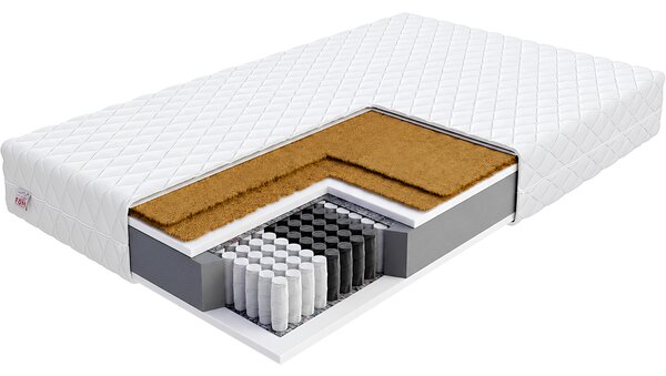 Taštičková matrace GRADO MAX JERSEY 80x200 cm s KOKOSEM 24 cm