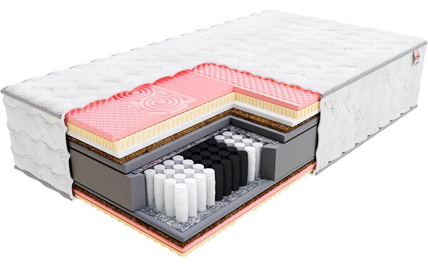 Exklusivní taštičková matrace CALYPSO SILVERCARE 80x200 cm 32 cm