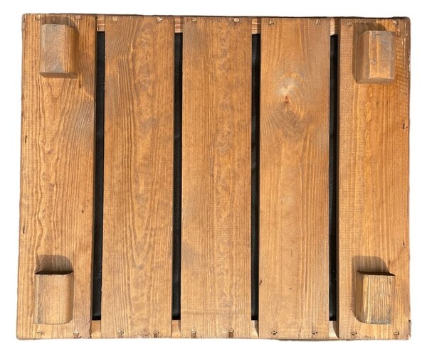 Dřevěný zahradní květináč AKSAMIT, teak, 600x600x300