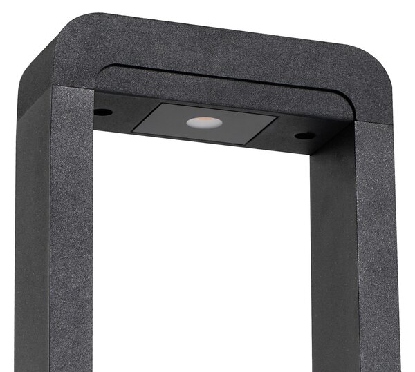 Venkovní LED sloupková lampa PERDIDO Černá