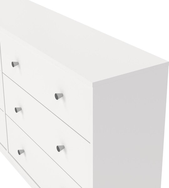 FALCO Komoda Myras 143 cm bílá