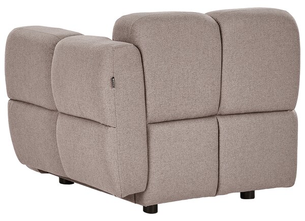 Modulární pohovka 2místná MAKSABERG Tkanina Taupe