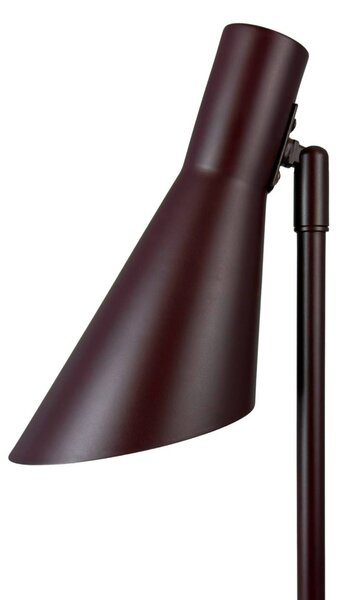 Dyberg Larsen Stolní lampa DL12 Mini, hnědá, E14, kov, Hnědá / rez, Obývací pokoj / jídelna, kov, Skandinávský