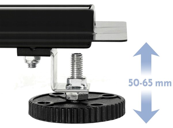 Odtokový žlab Neox Slim pro black 50