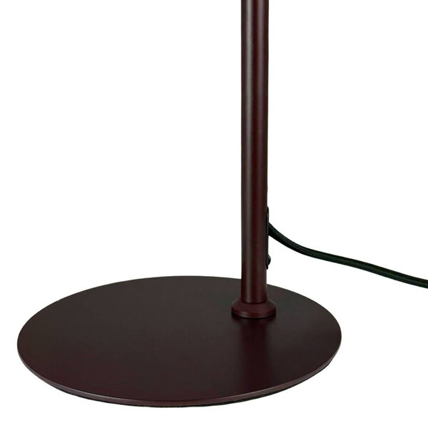 Dyberg Larsen Stolní lampa DL12 Mini, hnědá, E14, kov, Hnědá / rez, Obývací pokoj / jídelna, kov, Skandinávský