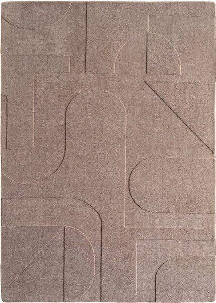 Koberec POMPEI geometrický 2 béžový