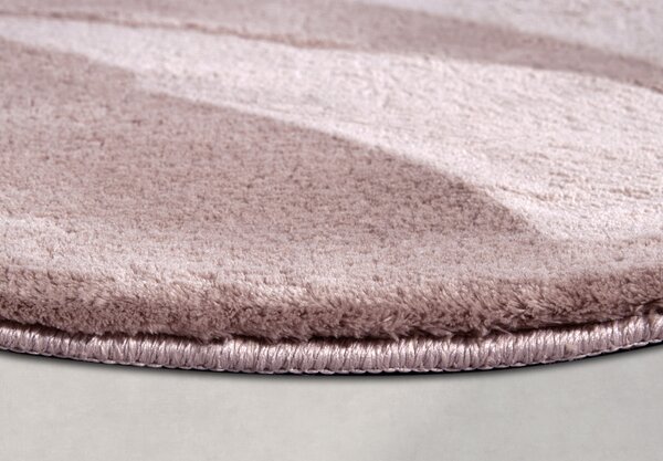 Villeroy & Boch, Kusový koberec Villeroy & Boch 106161 Pink kruh, 160x160 (průměr) kruh, růžová, ložnice