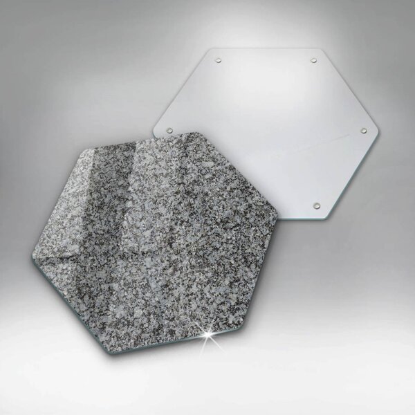 Skleněná deska do kuchyně Textura kamene