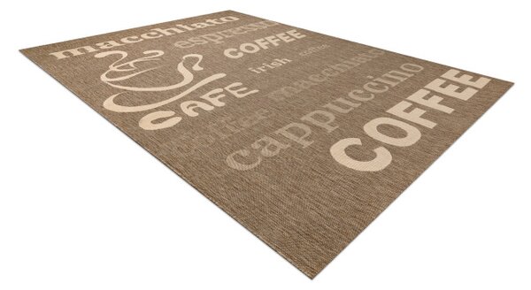 Koberec šňůrkový SIZAL FLOORLUX 20645 coffee / natural