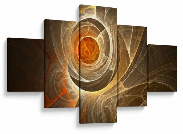 Obraz abstrakce (125x70 cm)