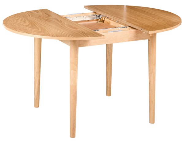 Rozkládací jídelní stůl ECHO Světlý dub 107/137 cm 107 cm