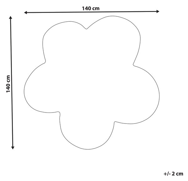 Koberec KOKKINI Světle zelená ø 140 cm Vlna
