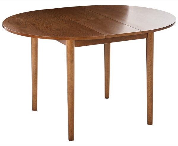 Rozkládací jídelní stůl ECHO Tmavý dub 107/137 cm 107 cm