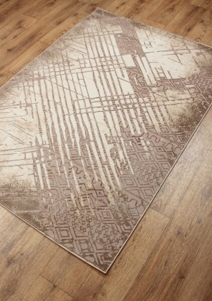 Koberec HOME W6124 CREAM / BROWN