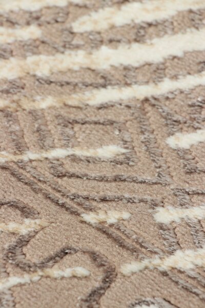 Koberec HOME W6124 CREAM / BROWN