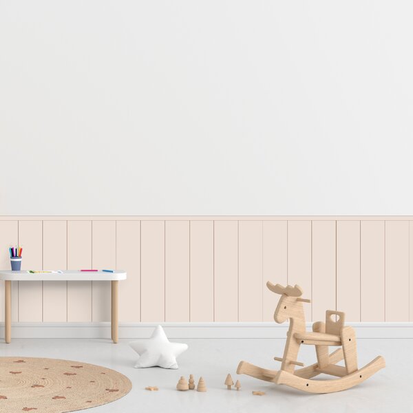 PIPPER. Textilní samolepící tapeta - Obdélník - Hnědá barva Barva: Bledá, Velikost: 80cm