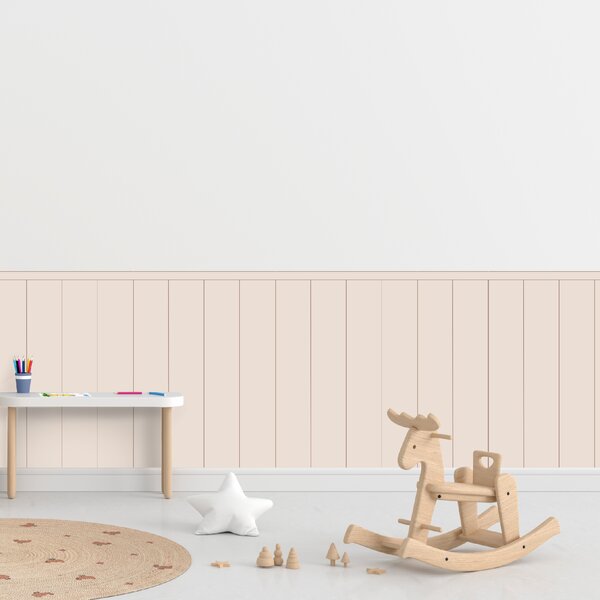PIPPER. Textilní samolepící tapeta - Obdélník - Hnědá barva Barva: Bledá, Velikost: 80cm