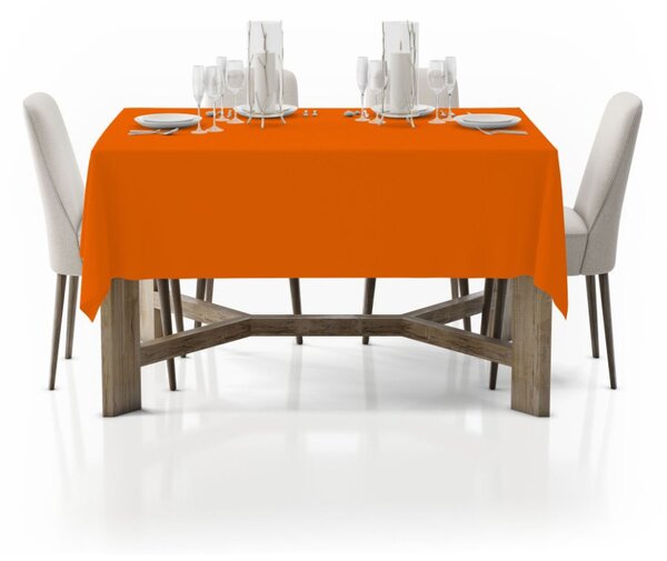 Ubrus Standard oranžový Barva Oranžová Rozměry 90x90 cm