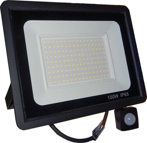 Reflektor LED 100 W s PIR čidlem GR1047, IP65