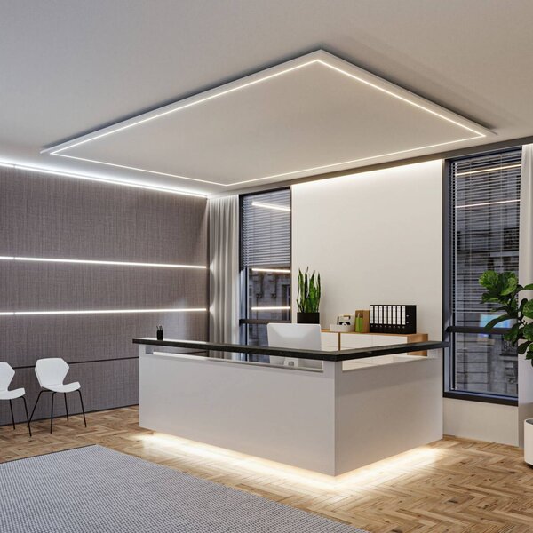 Paulmann LED pásek MaxLED 500 základní sada, 3 m, stříbrná,, stmívatelný, Chrom / stříbro, Obývací pokoj / jídelna, Plast, Moderní