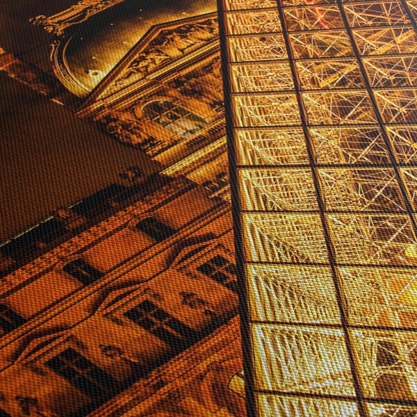 Obraz Louvre v Paříži (125x70 cm)
