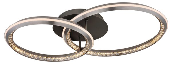 STROPNÍ LED SVÍTIDLO, 75/50/14 cm - Stropní svítidla