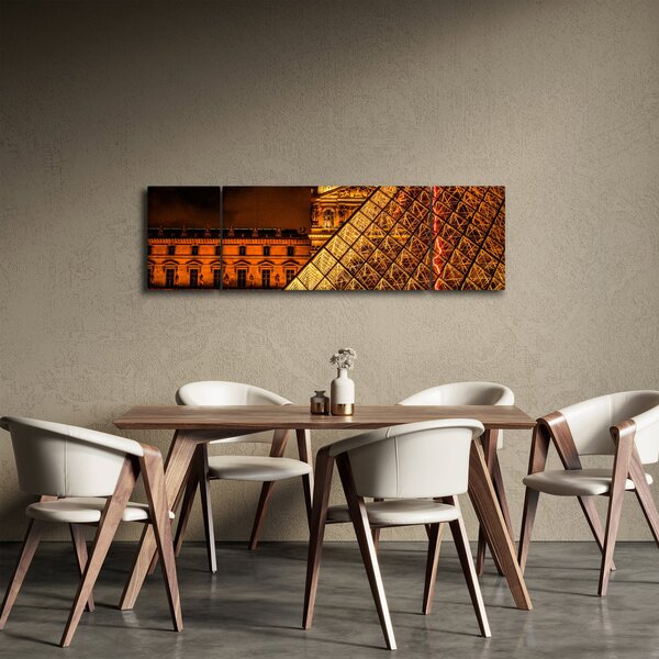 Obraz Louvre v Paříži (170x50 cm)