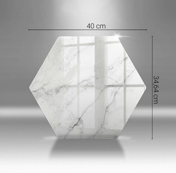 Skleněná deska do kuchyně Elegantní textura mramoru