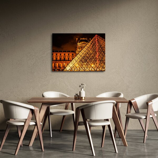 Obraz Louvre v Paříži (70x50 cm)