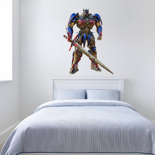 Textilní samolepka na zeď "Transformer - Optimus Prime"