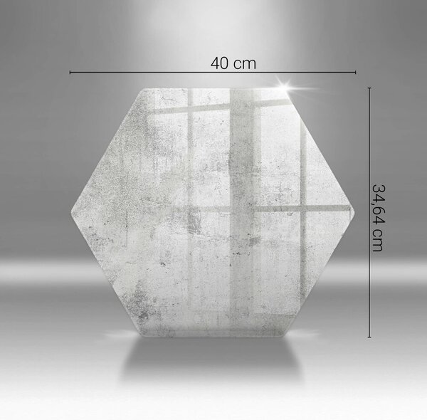 Skleněná deska do kuchyně Betonová textura