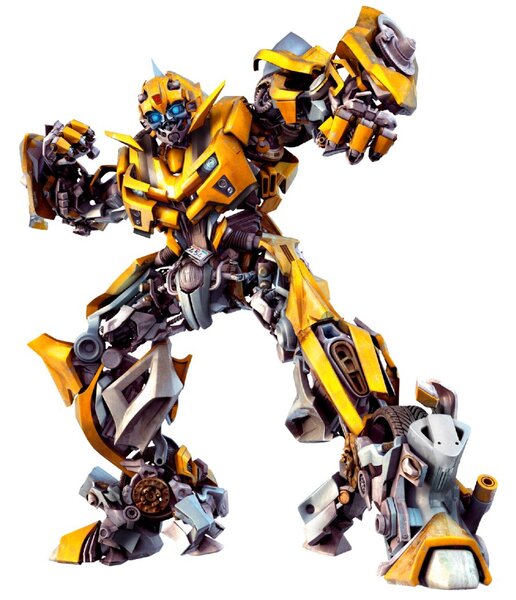Textilní samolepka na zeď "Transformer - Bumblebee"