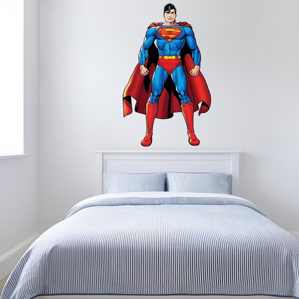Textilní samolepka na zeď "Superman"