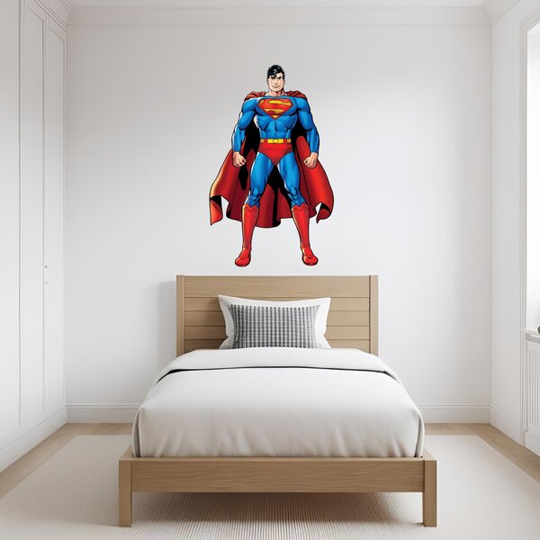 Textilní samolepka na zeď "Superman"