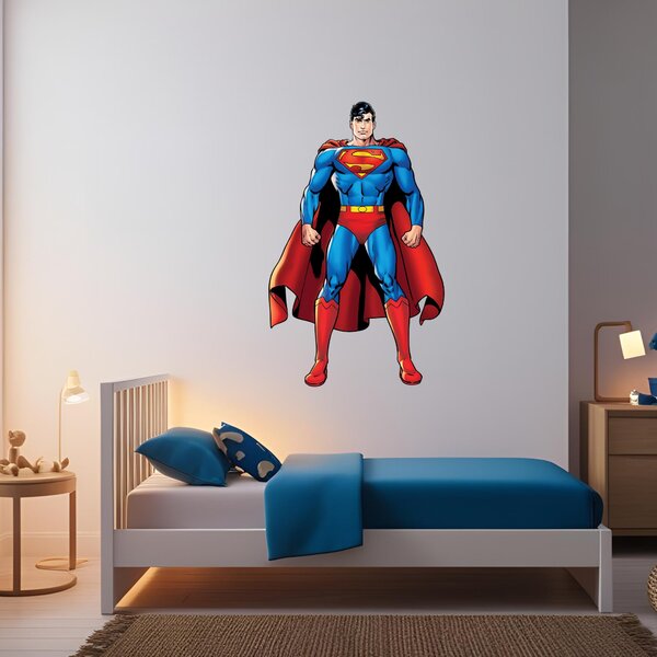 Textilní samolepka na zeď "Superman"