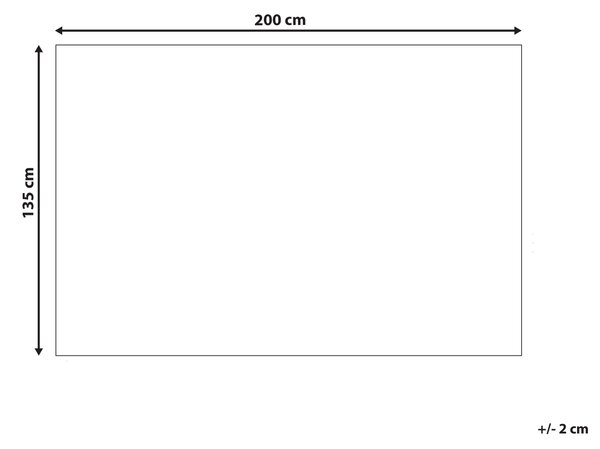 Potah na zátěžovou přikrývku 1000 CALLISTO 135 x 200 cm Námořnická modrá