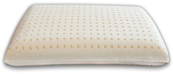 Anatomický polštář Latexco PŘÍRODNÍ LATEX STANDARD 60x35 ze 100% přírodního latexu
